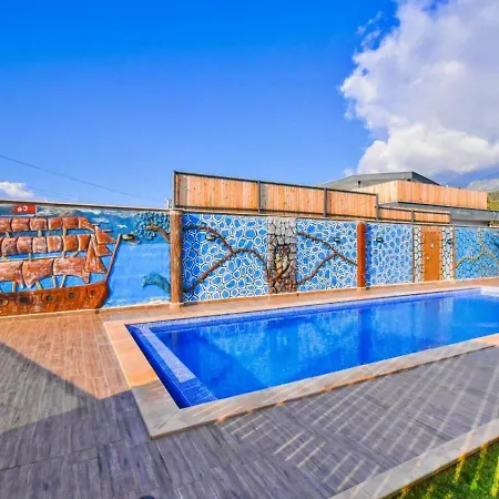 Cavdir 2 Bedroom Secluded With Private Pool Hot Tub Vila Kalkan