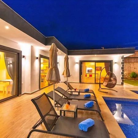 Villa Cavdir 2 Bedroom Secluded With Private Pool Hot Tub Kalkan