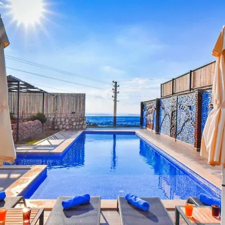Cavdir 2 Bedroom Secluded With Private Pool Hot Tub Kalkan