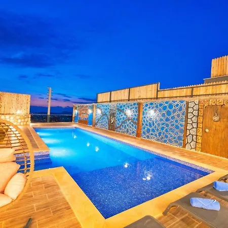 Villa Cavdir 2 Bedroom Secluded With Private Pool Hot Tub Kalkan