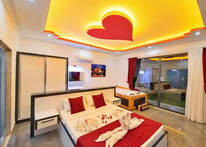 Cavdir 2 Bedroom Secluded With Private Pool Hot Tub Kalkan